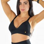 Miami Sport Top (negro) | RedMoon Activewear