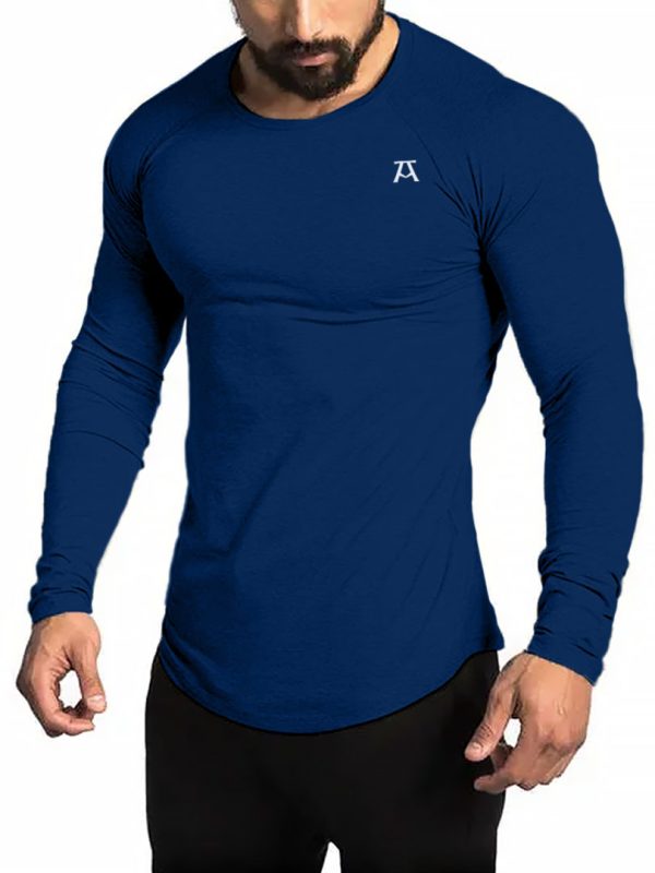 RedMoon Alpha | Alpha Original Playera Manga Larga - Azul