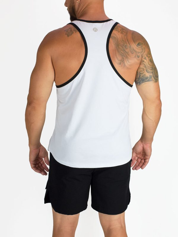 RedMoon Alpha | Alpha Stringer Playera de Resaque - Blanco