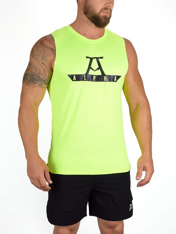 RedMoon Alpha | Cutz Player Sin Mangas - Verde Fosfo