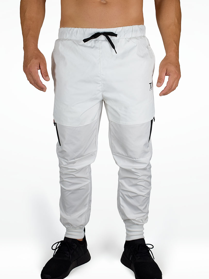 Elite Joggers - Blanco (front) RedMoon Alpha | Elite Joggers - Blanco