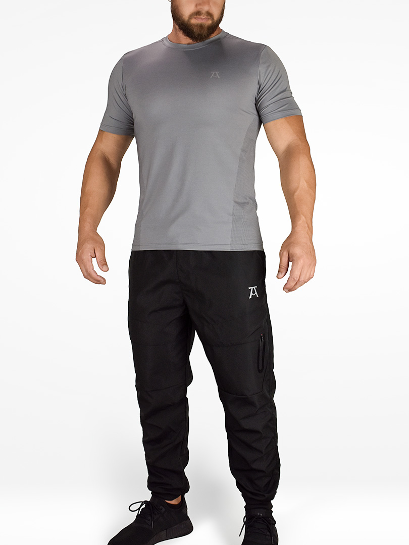 Elite Joggers - Negro (outfit-front) RedMoon Alpha | Elite Joggers - Negro