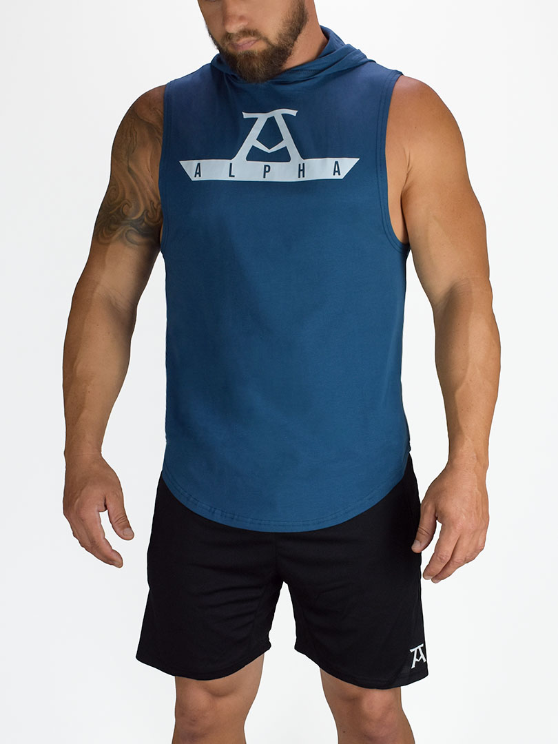 Force Hoodie Player Sin Mangas - Blue RedMoon Alpha - Force Hoodie Player Sin Mangas - Blue