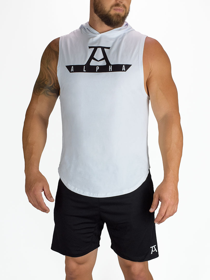 Force Hoodie Player Sin Mangas - White RedMoon Alpha - Force Hoodie Player Sin Mangas - White