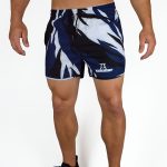 RedMoon Alpha | Urban Camo Shorts - Azul/Blanco