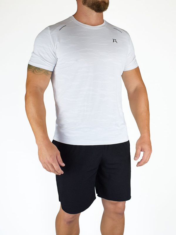 RedMoon Alpha | Sport Camo Quick Dry T - Blanco
